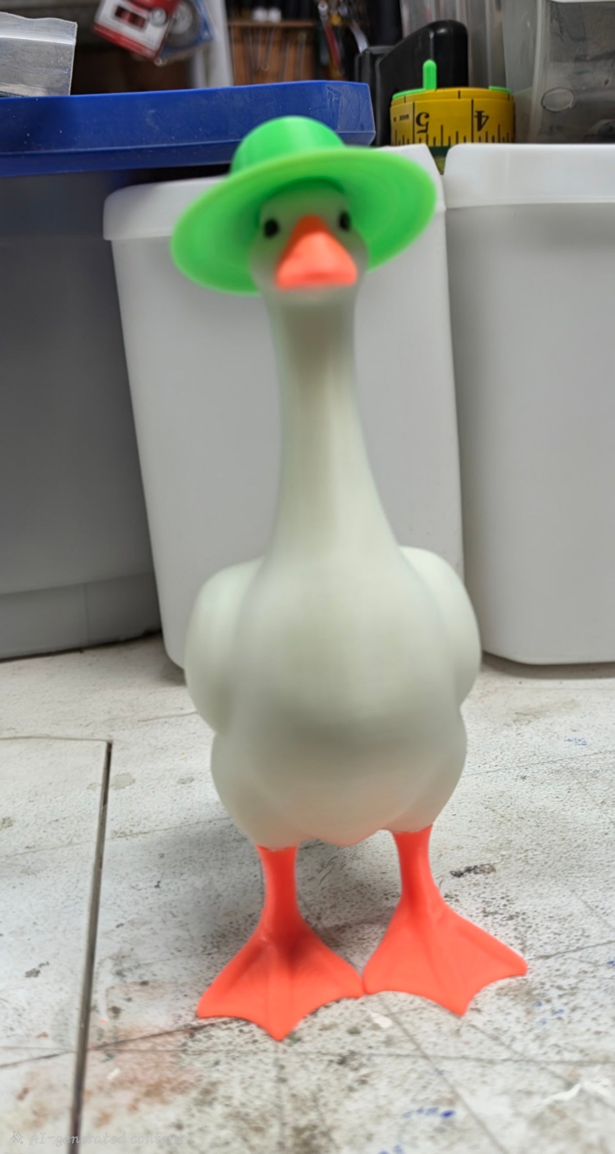 Desk goose 3D printed